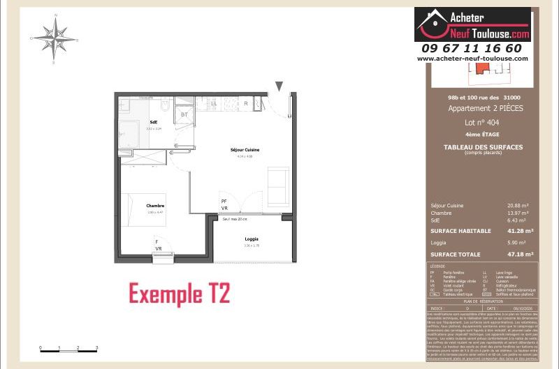 Appartements neufs à Toulouse Saint Cyprien - Programmes immobiliers neufs LNC Nouveaux constructeurs Aiga Viva