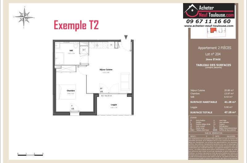 Appartements neufs à Toulouse Saint Cyprien - Programmes immobiliers neufs LNC Nouveaux constructeurs Aiga Viva