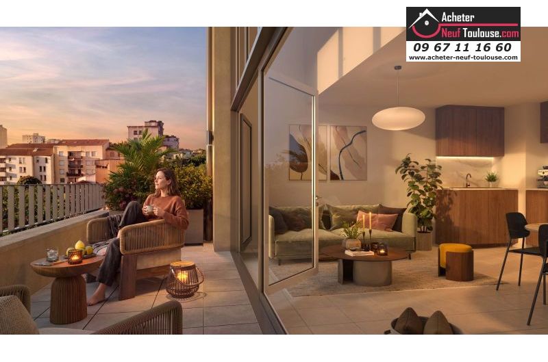 Appartements neufs à Toulouse Saint Cyprien - Programmes immobiliers neufs LNC Nouveaux constructeurs Aiga Viva