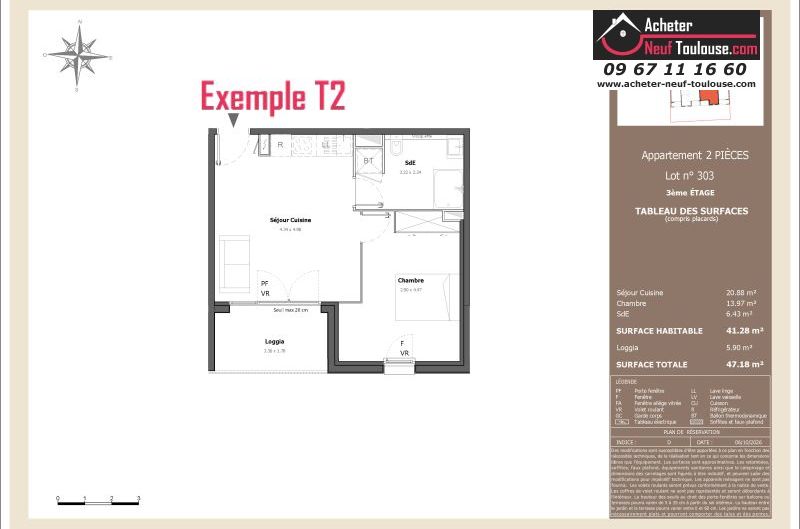 Appartements neufs à Toulouse Saint Cyprien - Programmes immobiliers neufs LNC Nouveaux constructeurs Aiga Viva