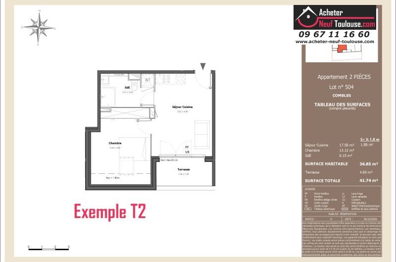 Appartements neufs à Toulouse Saint Cyprien - Programmes immobiliers neufs LNC Nouveaux constructeurs Aiga Viva