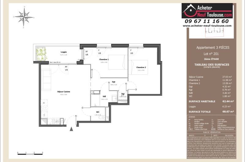 Appartements neufs à Toulouse Saint Cyprien - Programmes immobiliers neufs LNC Nouveaux constructeurs Aiga Viva