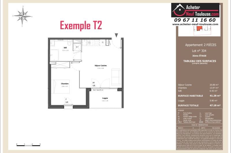 Appartements neufs à Toulouse Saint Cyprien - Programmes immobiliers neufs LNC Nouveaux constructeurs Aiga Viva