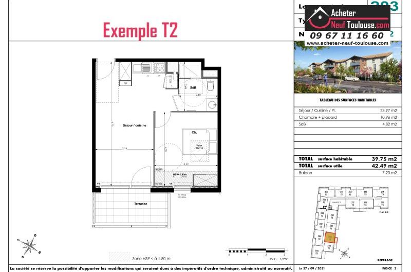 Appartements neufs à Fenouillet - Programmes immobiliers neufs Eclisse Bocage