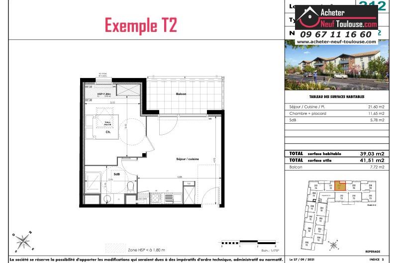 Appartements neufs à Fenouillet - Programmes immobiliers neufs Eclisse Bocage